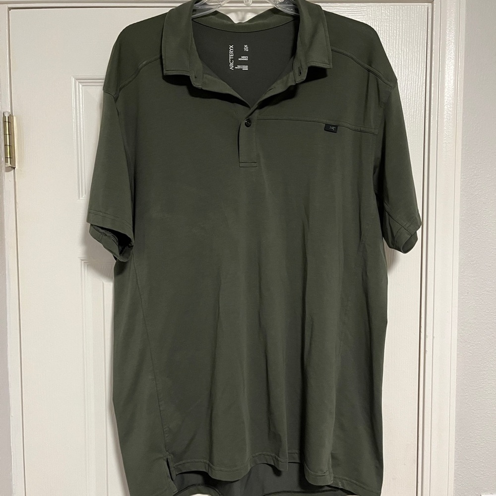 Arc'teryx Forest Green Polo Shirt